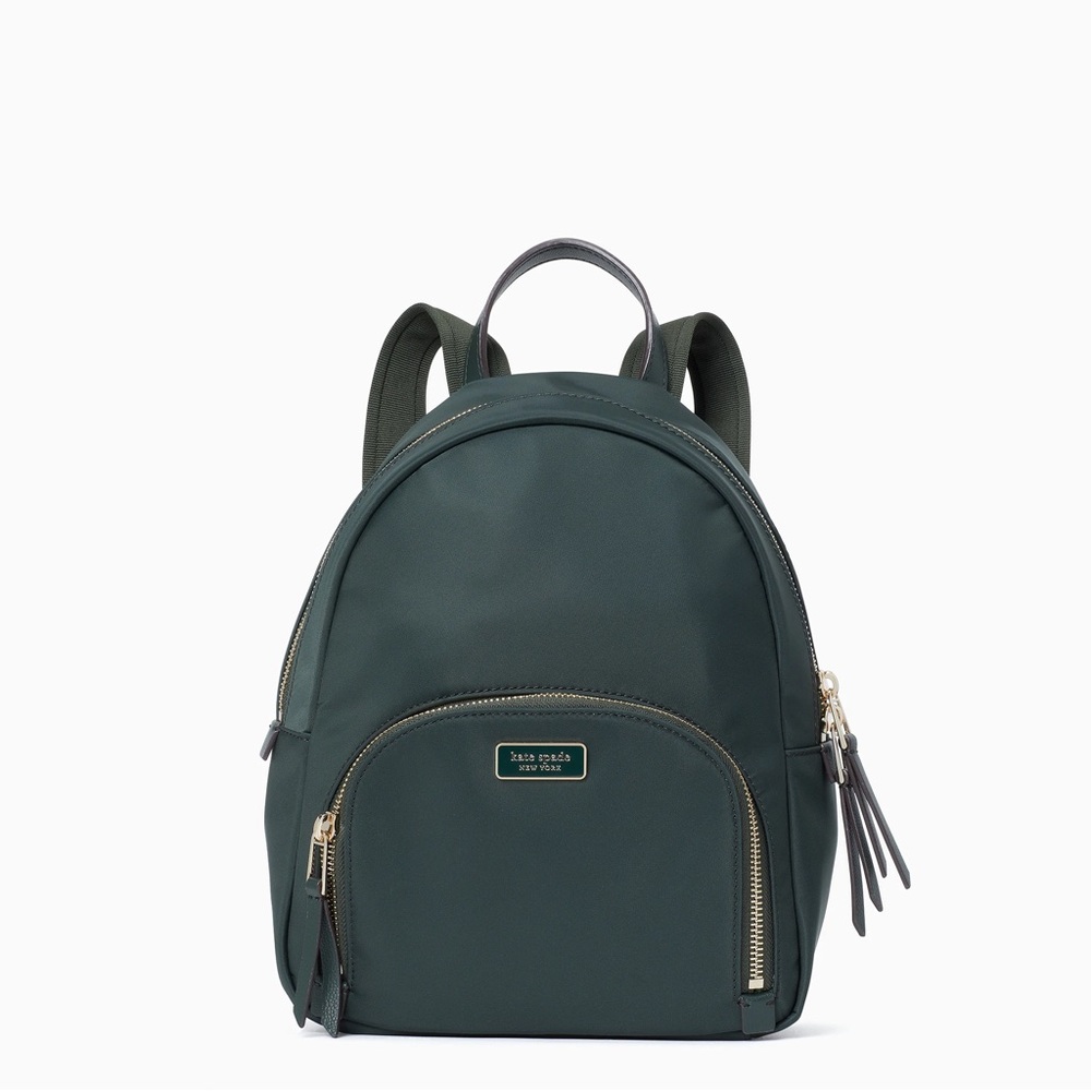kate spade • dawn medium backpack (deep evergreen)